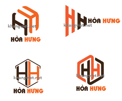 Logo 2 chữ H, hai ký tự H